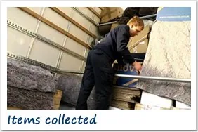 Removals.co.uk truck collecting goods for international shipping