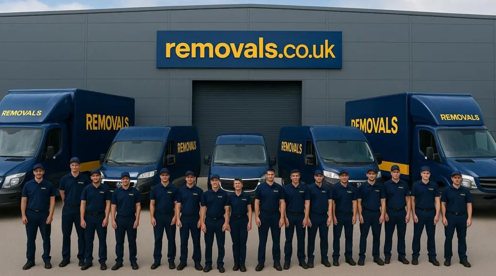 Removals.co.uk UK removals company team loading a van