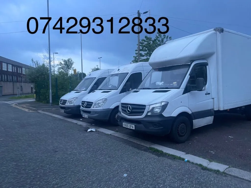 Fleet of Removals.co.uk removal vans ready for a house move