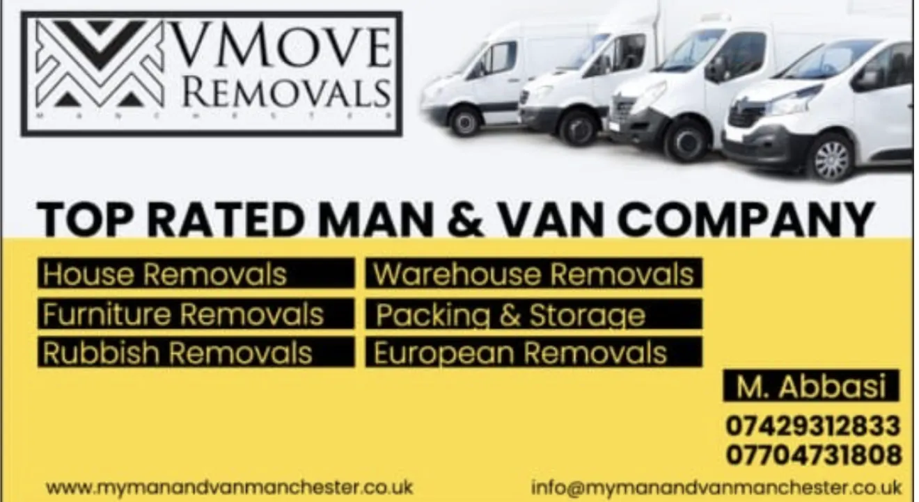 Fleet of removal vans